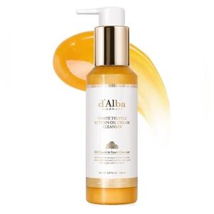 D’Alba White Truffle Oil Cream Cleanser - Gold and White